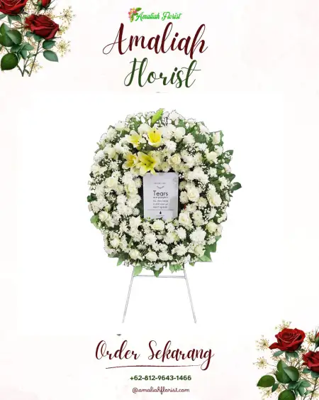 Krans Bunga Duka Tanjung Pinggir