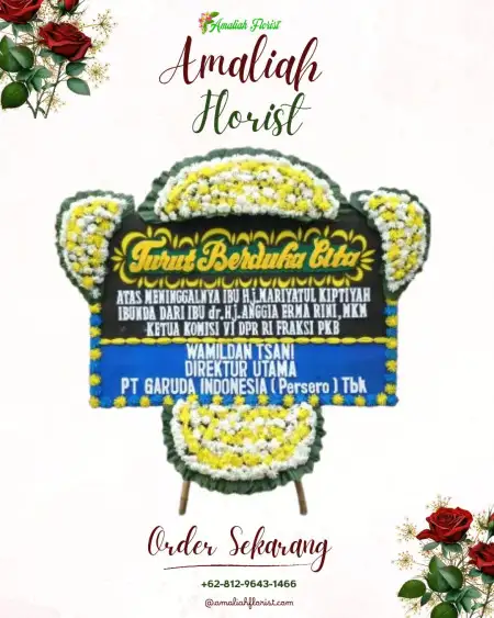 Papan Bunga Duka Tanjung Pinggir